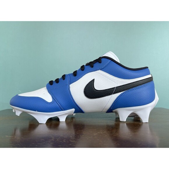 Nike Air Jordan 1 Low TD Game Royal Football Cleats Men\'s Size 13 FJ6245-104 main image 7